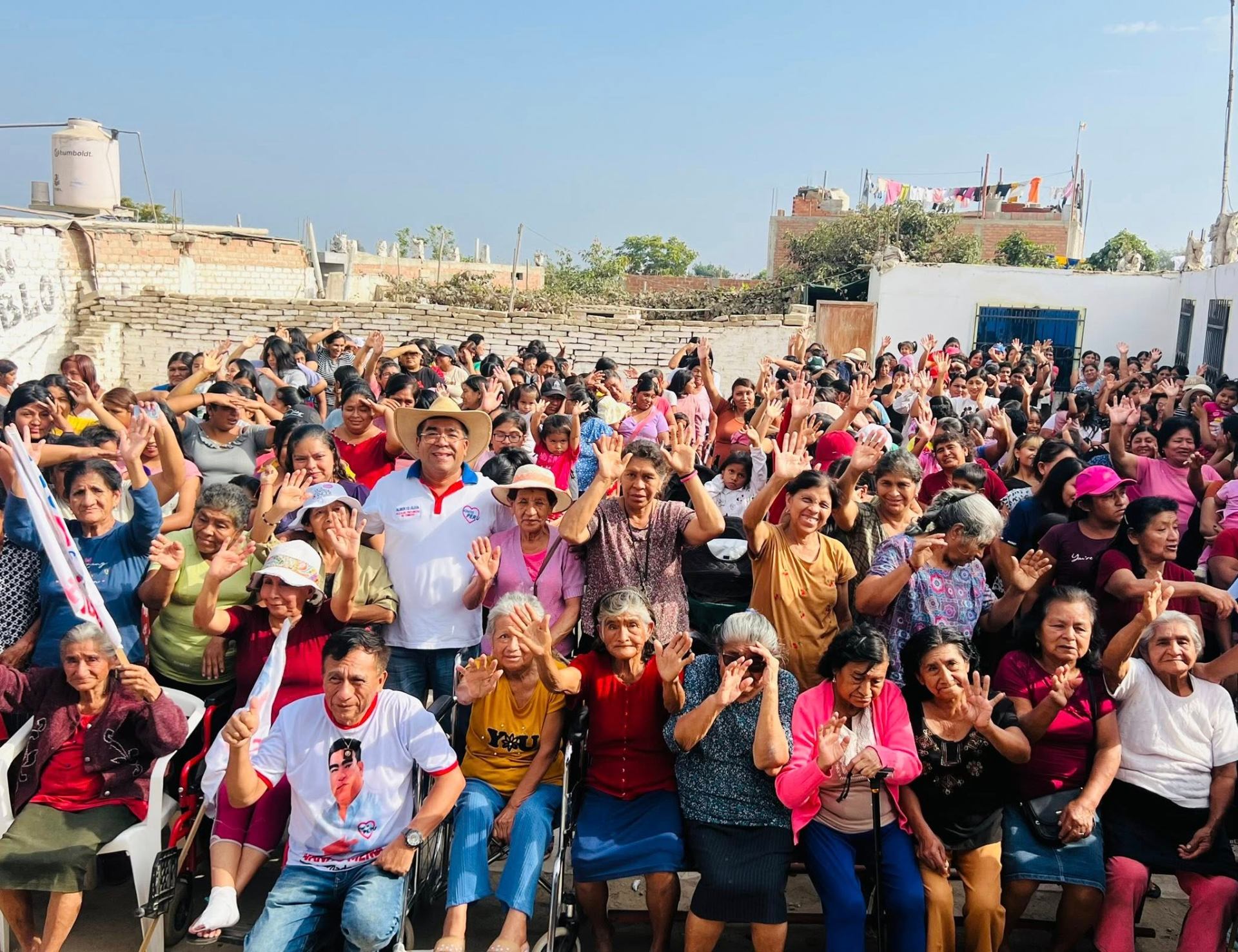 Asamblea con madres y adultos mayores de Chincha